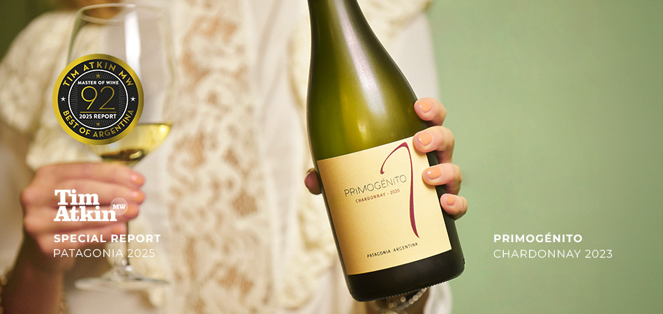 Bodega Patritti - Puntaje Tim Atkin - Primogénito, Chardonnay 2022.