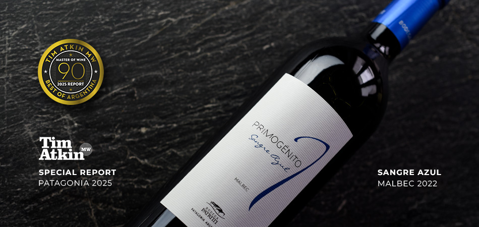 Bodega Patritti - Puntaje Tim Atkin 2025 - Sangre Azul, Malbec 2022.